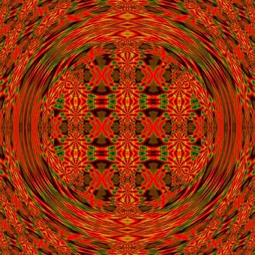 Abstract Digital Art Illustrazione stock