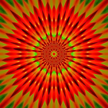Abstract Digital Art Illustrazione stock