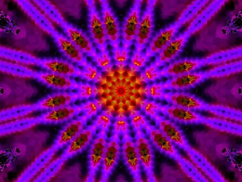 Abstract Digital Art Illustrazione stock