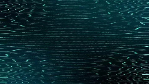 Abstract Digital Art with Wavy Lines Stock Footage 289117790