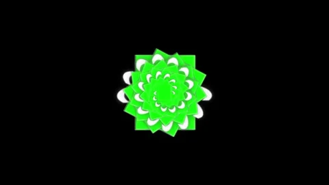 An abstract digital artwork with a dynamic geometric composition Vídeo Stock 329637014