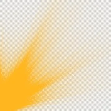 An abstract digital artwork featuring a vibrant, radiating sunburst pattern Stockfoto's