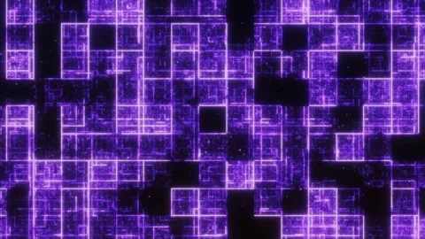 Abstract digital background. 80s, 90s Retro futurism, Retro line cyber grid. Stock Footage 262982357