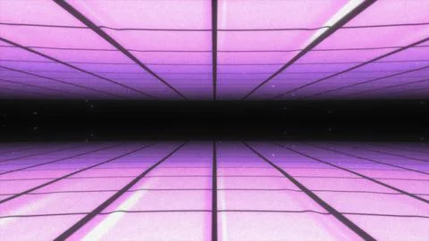 Abstract digital background. 80s, 90s Retro futurism, Retro wave cyber grid. Stock Illustration