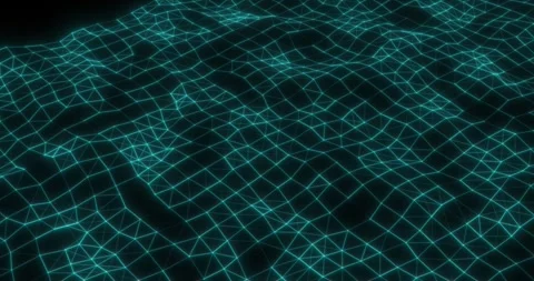 Abstract digital background. Abstract digital background of connected blue lines Stock Footage 284625619