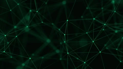 Abstract digital background. Big data visualization. Network connection 動画素材 271131967