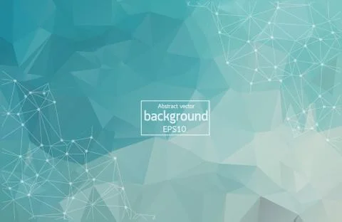 Abstract digital background. Big data visualization. Network connection struc イラスト素材