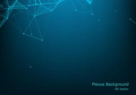 Abstract digital background. Big data visualization. Network connection struc イラスト素材