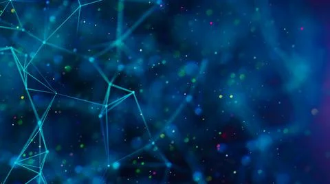 Abstract digital background. Big data visualization. Illustrazione stock