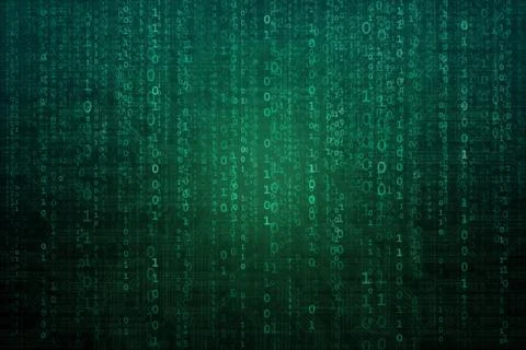 Abstract digital background with binary code. Hackers, darknet, virtual reality Stock Photos