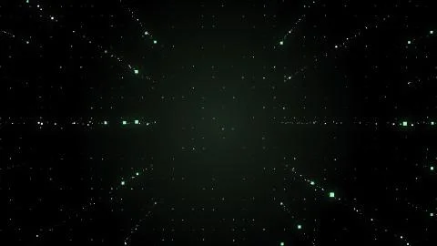 Abstract digital background with binary code. Stock Photos