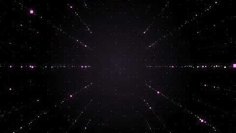 Abstract digital background with binary code. Stock Photos