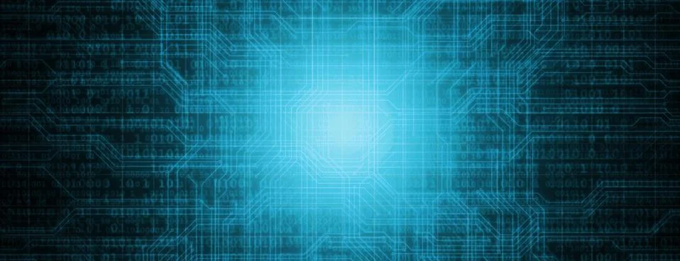 Abstract digital background with binary code. Hackers, darknet, virtual reality Stock Photos