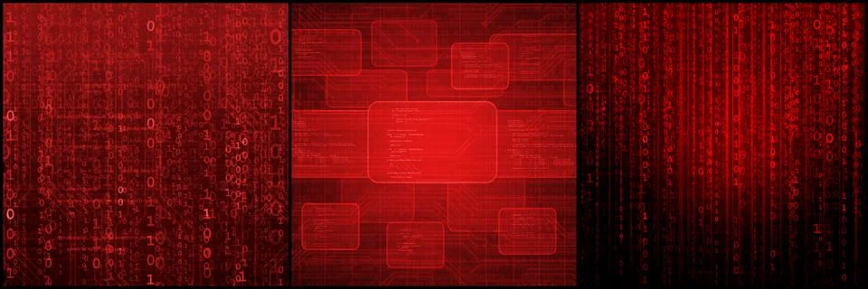 Abstract digital background with binary code. Hackers, darknet, virtual reality Stock Photos