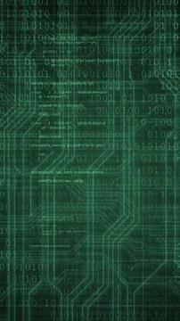 Abstract digital background with binary code. Hackers, darknet, virtual reality Stock Photos