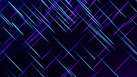 Abstract digital background with bright neon stripes or glowing lines. Stock Footage 269347091