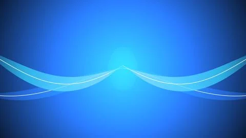 Abstract digital background, with a central, glowing cyan oval, and interse.. Illustrazione stock