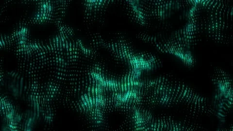 Abstract digital background. Computer code. Data networks. Stock-Footage 194446946