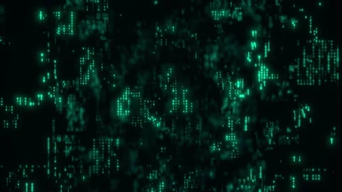 Abstract digital background. Computer code. Data networks. Stock Footage 194446963