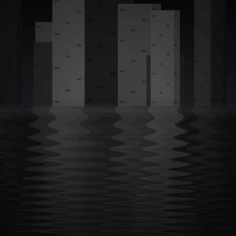 Abstract digital background with dark geometric lines and gradient pattern Stock Footage 345689322