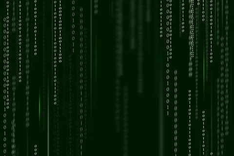 Abstract digital background. Digital code on a dark background. 스톡 사진