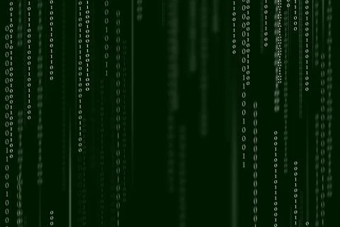 Abstract digital background. Digital code on a dark background. 스톡 사진