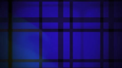 Abstract Digital Background Featuring Animated Blue Grid Patterns and Light.. Stock Footage 341776885