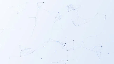 Abstract digital background featuring a complex network of connected dots a.. Stock Footage 346981198