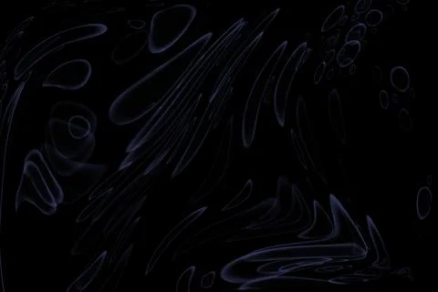 Abstract digital background featuring dark distorted luminous curves and sub Stock Illustration