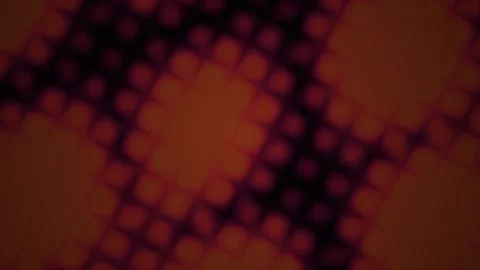 Abstract Digital Background Featuring Pulsing Red Geometric Grid Patterns. Stock Footage 340490876