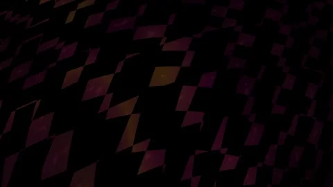 Abstract Digital Background Featuring Pulsing Geometric Patterns and Dark P.. Stock Footage 341777980