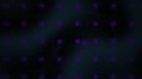 Abstract Digital Background Featuring Pulsing Purple Light Grid and Dark Ge.. Stock Footage 341778408