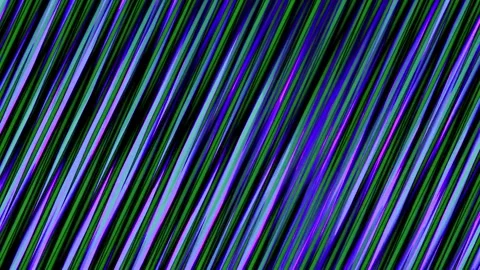 Abstract digital background featuring vibrant diagonal lines in shades of bl Stock Footage 328793245