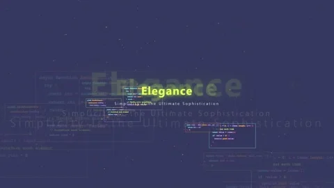Abstract digital background with floating computer code and technical data on Stock Footage 339960552