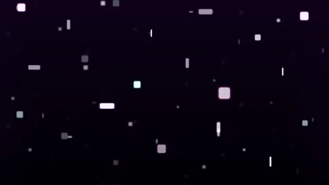 Abstract digital background, with floating glowing, particles and geometric.. Stock-Footage 344860474
