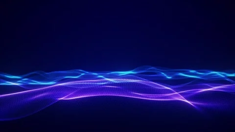 Abstract Digital Background Stock Footage 304912743