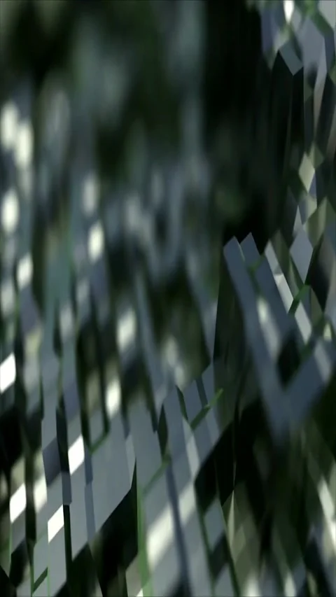 Abstract digital background. Futuristic tech environment with glowing pixels. Stock Footage 339778245