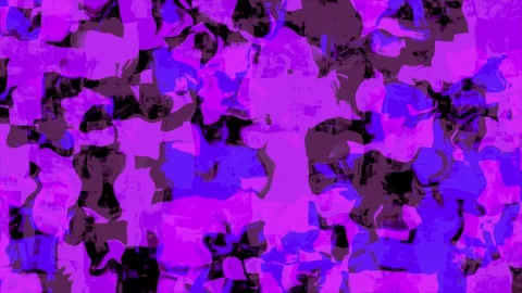 Abstract digital background of geometric flowing shapes and forms, chaotic .. Stock Footage 313296834