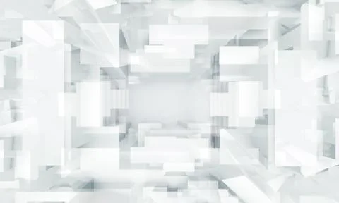 Abstract digital background, geometric pattern Illustrazione stock