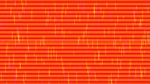 Abstract digital background: glowing blue waves and dynamic white signal li.. Stock-Footage 336885435