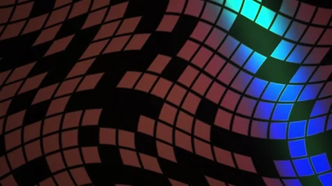 Abstract Digital Background with Glowing Blue Light Wave Effect. Stock Footage 341778778