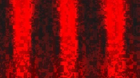 Abstract Digital Background with Glowing Dark Red 库存插图