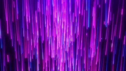 Abstract digital background with glowing neon particles or bright rays Stock Footage 288316577