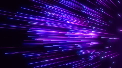 Abstract digital background with glowing neon particles or bright rays Stock Footage 292917711
