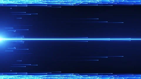 Abstract digital background with glowing neon particles flying. motion flow Stock Footage 305774078