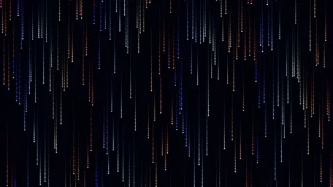 Abstract digital background with glowing vertical lines and technological l.. Vídeos de archivo 341055115