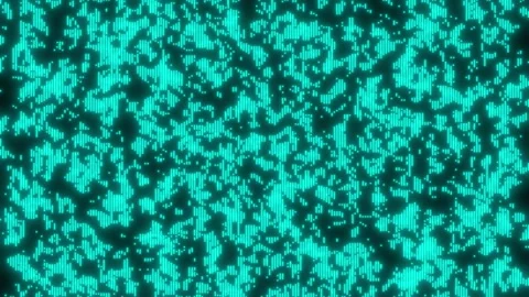 Abstract digital background. Green flickering lights moving upward diagonally Stock Footage 308150639
