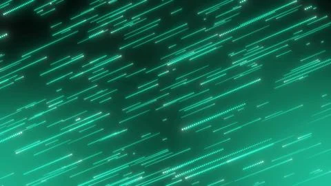 Abstract digital background with green matrix code rain cybersecurity concept Stock Illustration