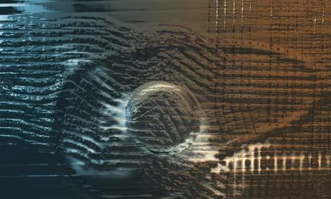 Abstract digital background Stock Illustration