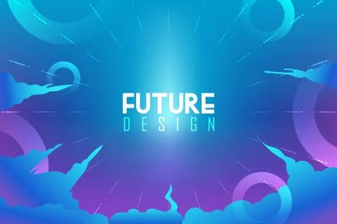 Abstract digital background Stock Illustration